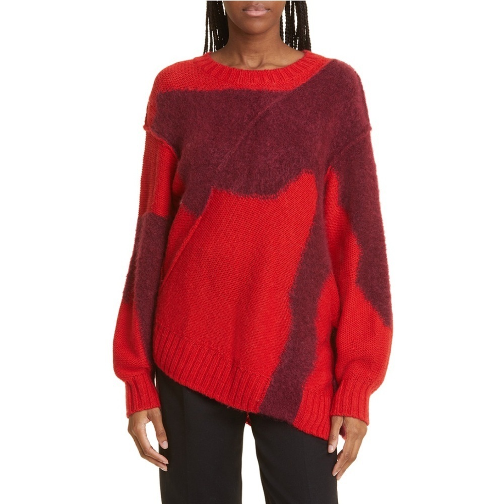 Aje Addie Intarsia Knit Jumper